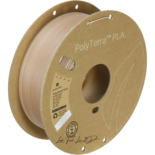 Polymaker PolyTerra™ Dual-Gradient PLA, Wood, 1 кг — коричневий філамент, пластик для 3д-друку PA04031 фото