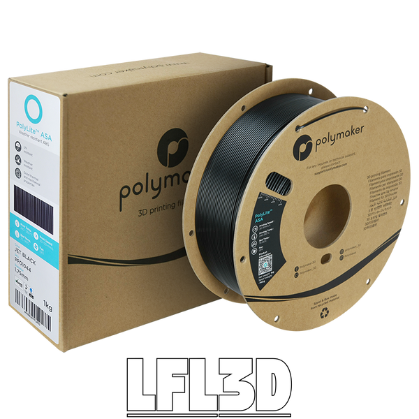 Polymaker&trade; ASA, Jet Black, 1 kg PF01044 photo