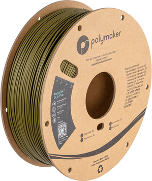 Filament, plastic for 3D printing Polymaker PolyLite™ PLA Pro, Army Green, 1 kg