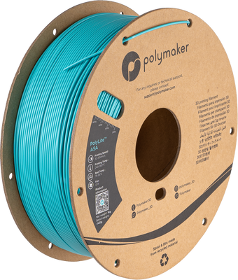 Polymaker PolyLite™ ASA, Polymaker Teal, 1 кг — філамент, пластик для 3д-друку PF01029 фото