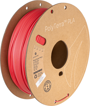 Filament, plastic for 3D printing Polymaker PolyTerra™ Dual PLA, Flamingo (Pink-Red), 1 kg