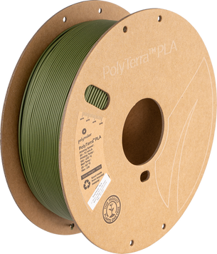 Filament, plastic for 3D printing Polymaker PolyTerra™ PLA, Army Dark Green, 1 kg