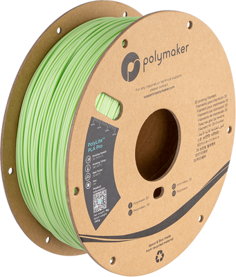 Polymaker PolyLite™ PLA Pro, Light Green, 1 кг — філамент, пластик для 3д-друку PA07029 фото