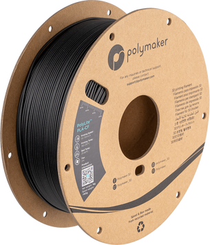 Filament, plastic for 3D printing Polymaker PolyLite™ PLA-CF, Black, 1 kg