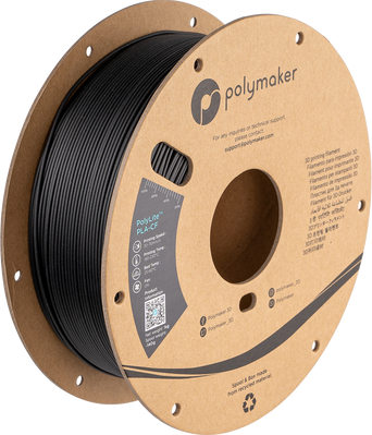 Polymaker PolyLite™ PLA-CF, Black, 1 кг — філамент, пластик для 3д-друку PA10001 фото