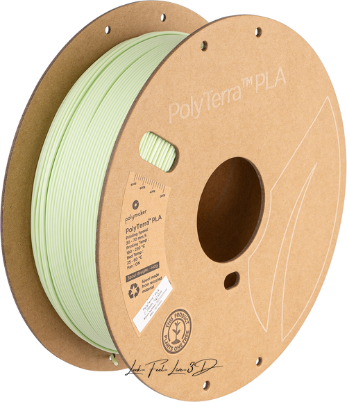 Filament, plastic for 3D printing Polymaker PolyTerra™ PLA, Pastel Mint, 1 kg