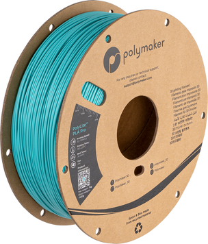 Filament, plastic for 3D printing Polymaker PolyLite™ PLA Pro, Polymaker Teal, 1 kg