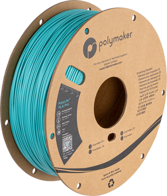 Polymaker PolyLite™ PLA Pro, Polymaker Teal, 1 кг — філамент, пластик для 3д-друку PA07012 фото