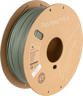 Polymaker PolyTerra™ PLA, Muted Green, 1 кг — філамент, пластик для 3д-друку PA04003 фото