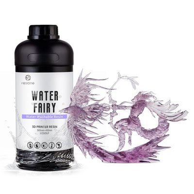 Фотополімерна смола Resione, water-washable, Crystal Purple, 1 кг resione-WF-CrystalPurple фото