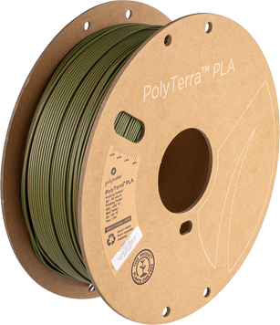 Filament, plastic for 3D printing Polymaker PolyTerra™ Dual PLA, Camouflage (Dark Green-Brown), 1 kg