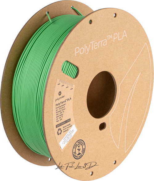 Polymaker PolyTerra™ PLA, Forest Green, 1 кг — філамент, пластик для 3д-друку PM70846 фото