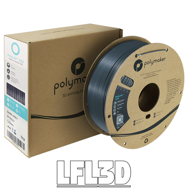Polymaker&trade; ASA, Dark Grey, 1 kg PF01037 photo