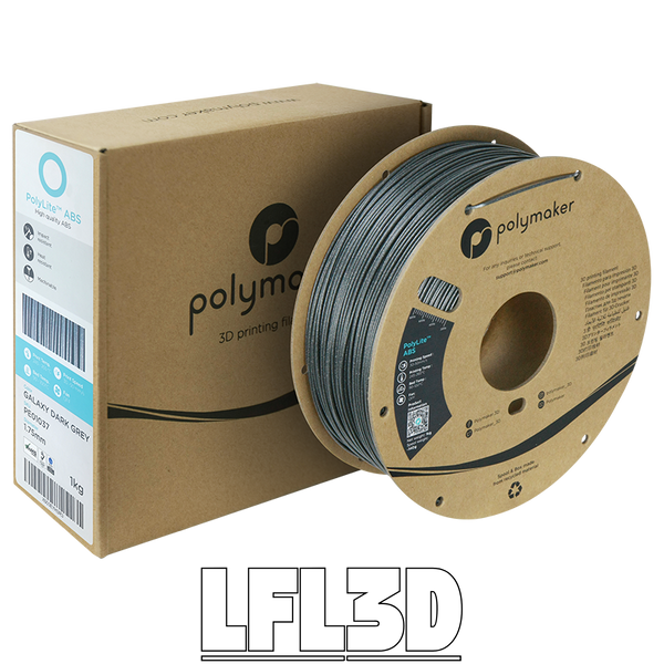 Polymaker&trade; Galaxy ABS, Galaxy Dark Grey, 1 kg PE01037 photo