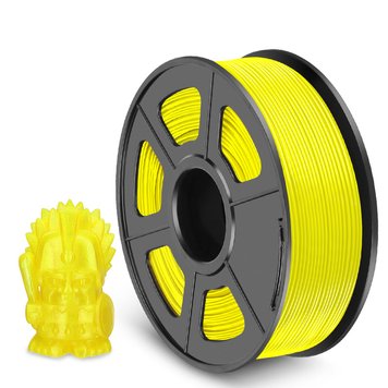 Filament, plastic for 3D printing SUNLU PETG, Yellow, 1 kg