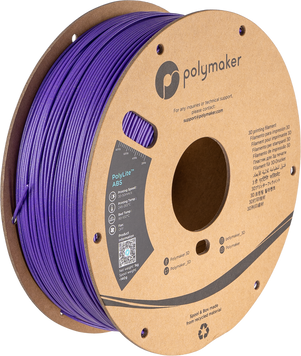 Filament, plastic for 3D printing Polymaker PolyLite™ Galaxy ABS, Galaxy Purple, 1 kg