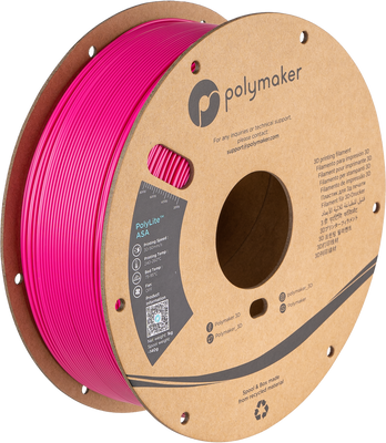 Polymaker PolyLite™ ASA, Pop Pink, 1 кг — філамент, пластик для 3д-друку PF01041 фото