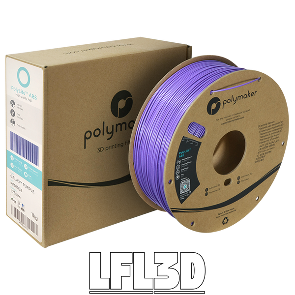 Polymaker&trade; Galaxy ABS, Galaxy Purple, 1 kg PE01036 photo