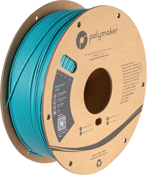 Filament, plastic for 3D printing Polymaker PolyLite™ Galaxy ABS, Galaxy Teal, 1 kg