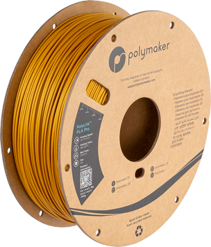 Polymaker PolyLite™ Metallic PLA Pro, Metallic Gold, 1 кг — золотий філамент, пластик для 3д-друку PA07037 фото