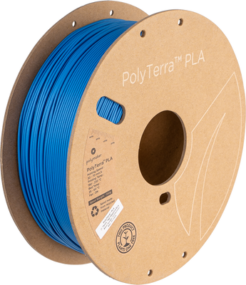 Filament, plastic for 3D printing Polymaker PolyTerra™ PLA, Sapphire Blue, 1 kg