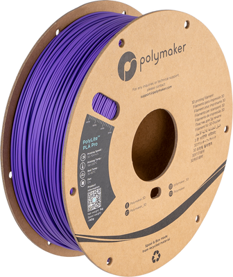 Polymaker PolyLite™ PLA Pro, Purple, 1 кг — філамент, пластик для 3д-друку PA07011 фото