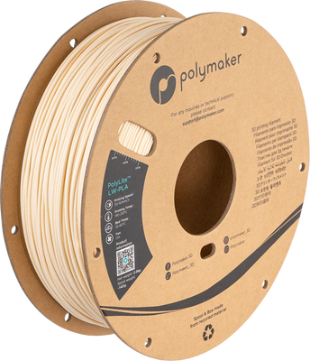 Polymaker PolyLite™ LW-PLA, White, 0,8 кг — філамент, пластик для 3д-друку PA08002 фото