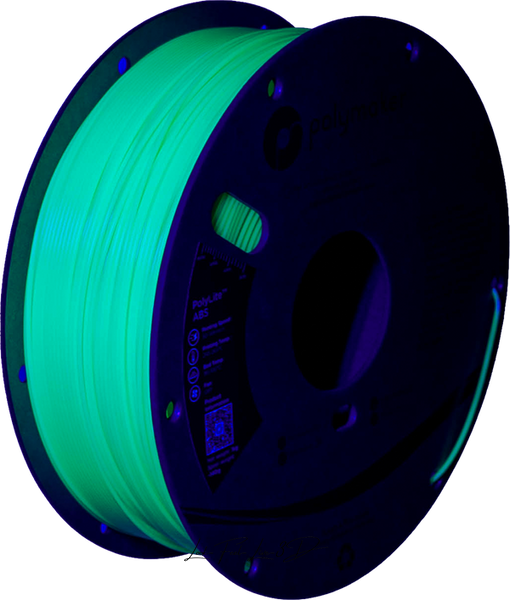 Polymaker PolyLite™ Neon ABS, Neon Green, 1 кг — філамент, пластик для 3д-друку PE01051 фото