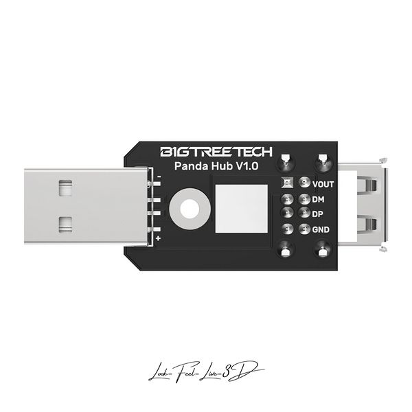 BIGTREETECH Panda Hub — USB port for Bambu Lab A1/X1/P1 3D printer