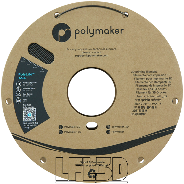 Polymaker&trade; ASA, Dark Gray Green, 1 kg PF01046 photo