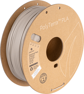 Polymaker PolyTerra™ PLA, Muted White, 1 кг — філамент, пластик для 3д-друку PA04002 фото