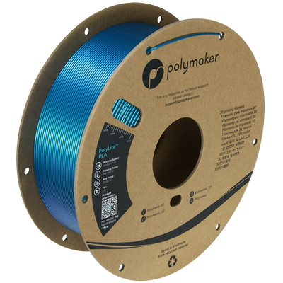 Filament, plastic for 3D printing Polymaker PolyLite™ Starlight PLA, Starlight Neptune, 1 kg