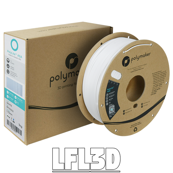 Polymaker&trade; ASA, White, 1 kg PF01002 photo