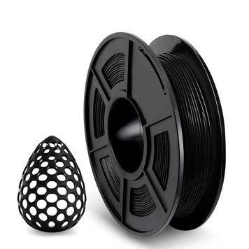 Filament, plastic for 3D printing SUNLU TPU, Black, 0,5 kg