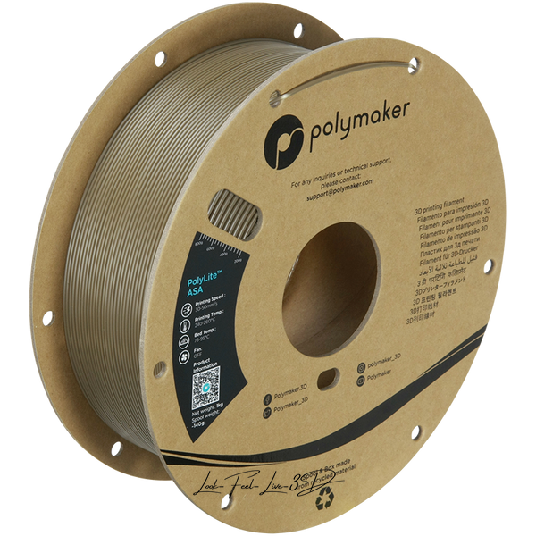 Polymaker PolyLite™ ASA, Olive Brown, 1 кг — філамент, пластик для 3д-друку PF01045 фото