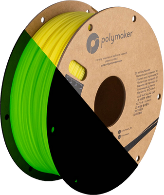 Polymaker PolyLite™ Luminous PLA, Luminous Yellow, 1 кг — філамент, пластик для 3д-друку PA02093 фото
