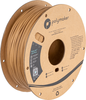 Polymaker PolyLite™ LW-PLA, Wood, 0,8 кг — філамент, пластик для 3д-друку PA08004 фото