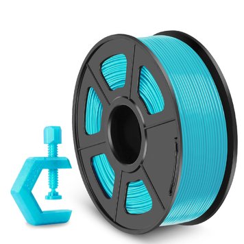 Filament, plastic for 3D printing SUNLU PETG, Cyan, 1 kg