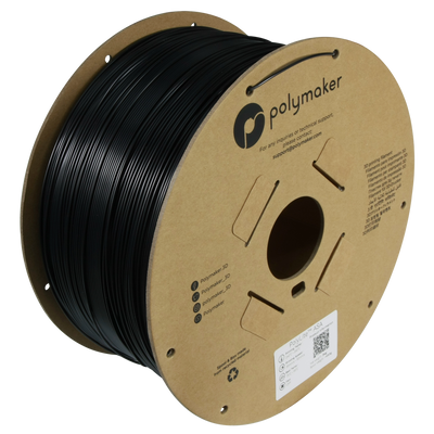 Polymaker PolyLite™ ASA, Black, 3 кг — філамент, пластик для 3д-друку — філамент, пластик для 3д-друку PF01020 фото