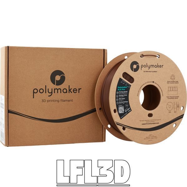 Polymaker&trade; PLA Pro, Brown, 1 kg PA13014 photo