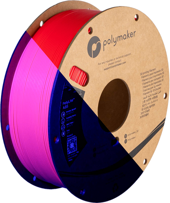 Polymaker PolyLite™ Neon ABS, Neon Magenta, 1 кг — філамент, пластик для 3д-друку PE01048 фото