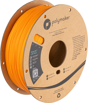 Polymaker PolyLite™ LW-PLA, Bright Orange, 0,8 кг — філамент, пластик для 3д-друку PA08007 фото