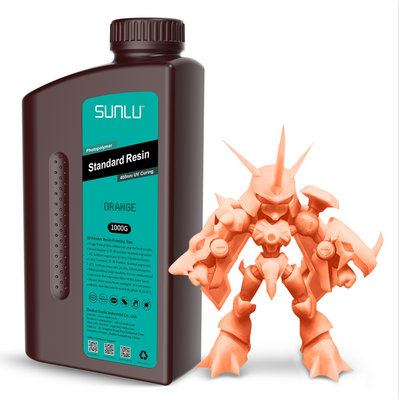 SUNLU Standard Resin, Orange, 1 кг — смола для фотополімерного 3д-друку SUNLU0189 фото