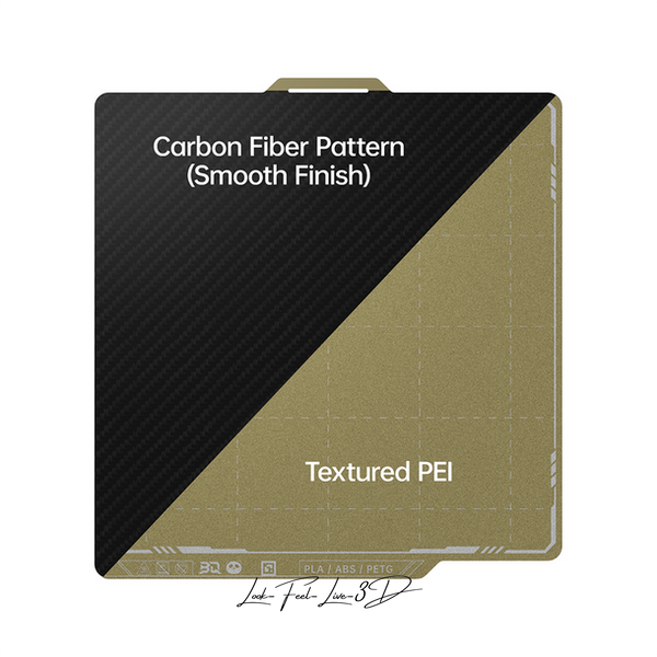 Двостороння пластина Panda PET CF Smooth-PEI Textured для Bambu Lab A1/P1/X1 3010200027 фото