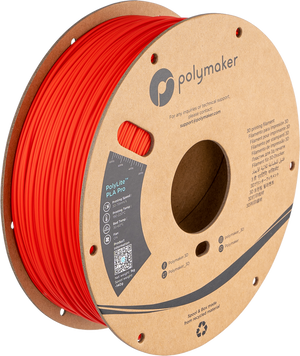 Filament, plastic for 3D printing Polymaker PolyLite™ PLA Pro, Red, 1 kg