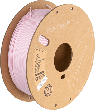 Polymaker PolyTerra™ PLA, Pastel Candy, 1 кг — рожевий філамент, пластик для 3д-друку PM70867 фото