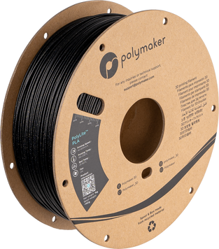 Filament, plastic for 3D printing Polymaker PolyLite™ Galaxy PLA, Galaxy Black, 1 kg