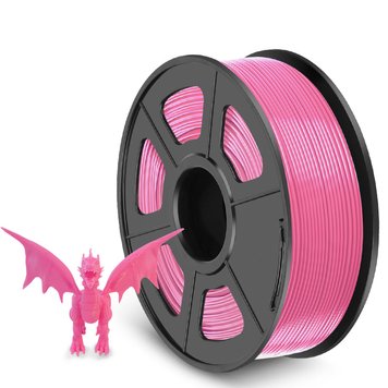 Filament, plastic for 3D printing SUNLU PETG, Pink, 1 kg