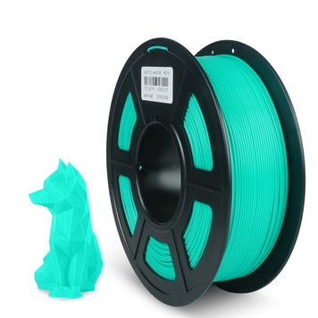 Filament, plastic for 3D printing SUNLU PLA+, Mint Green, 1 kg