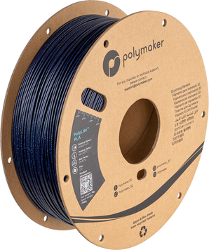 Filament, plastic for 3D printing Polymaker PolyLite™ Galaxy PLA, Galaxy Dark Blue, 1 kg